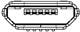 Adam Tech MCR-B-S-V-SMT-P-CS1-10-PP-T/R