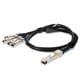 Amphenol ProLabs QSFP-4SFP25G-CU2M-C