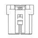 Hirose Connector DF60AR-2S-10.16C(15)