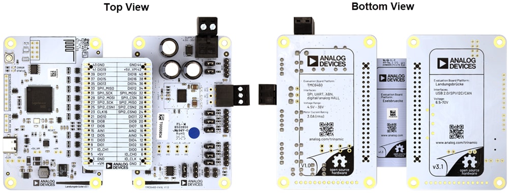 Technische Zeichnung - Analog Devices / Maxim Integrated TMC6460-EVKIT Evaluierungsboard