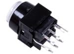 E-Switch Illuminated LED Pushbuttons - LP1, LP4 Series