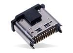 Hirose Electric CX80 USB-Typ-C-3.1-Steckverbinder der 2. Gen. mit niedrigem Profil