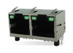 Amphenol Commercial RJE39 Invertierte rechtwinklige Modularbuchsen