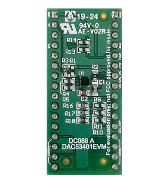 Schaltungsanordnung - Texas Instruments DAC53401EVM Evaluierungsmodul