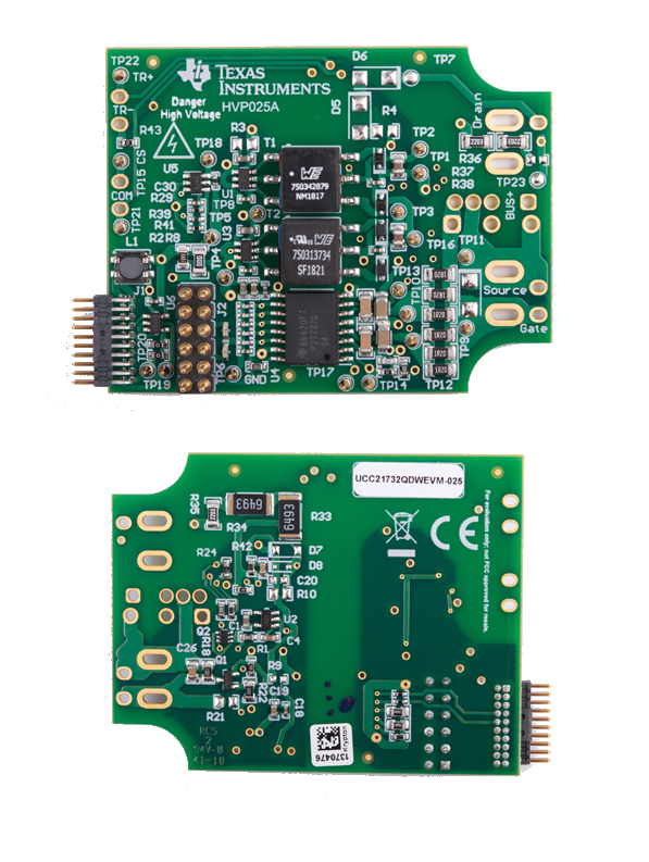 Schaltungsanordnung - Texas Instruments UCC21732QDWEVM-025 Evaluierungsmodul Schaltungsanordnung - Texas Instruments UCC21732QDWEVM-025 Evaluierungsmodul