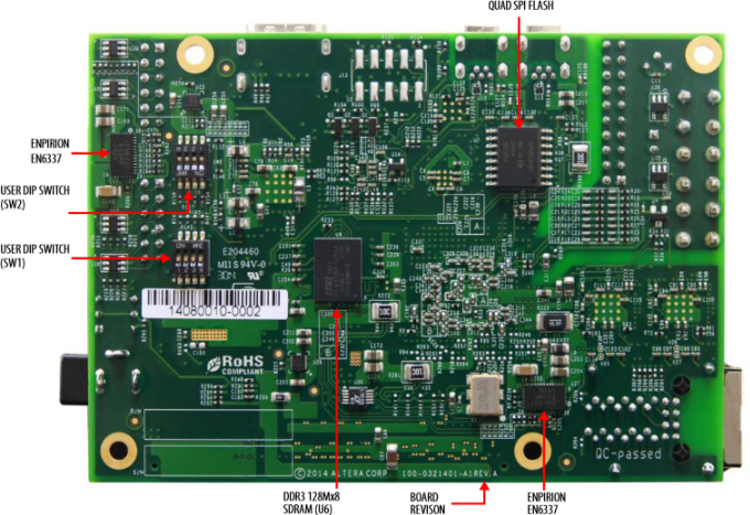 Altera DK-DEV-10M50A MAX 10 FPGA-Development Board
