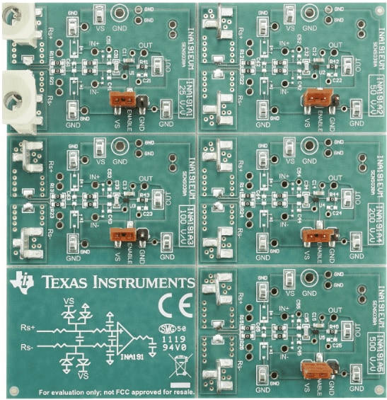 Texas Instruments INA191EVM Evaluierungsmodul (EVM)