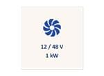 TDK 12 V und 48 V Wechselrichterapplikationen im Bereich von 1 kW