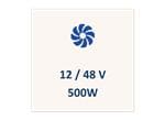 TDK 12-V- und 48-V-Wechselrichterapplikationen im Bereich von 500 W