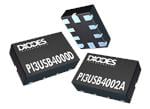 Diodes Incorporated PI3USB4000DZUAEX 1:2-Mux-/Demux-Schalter