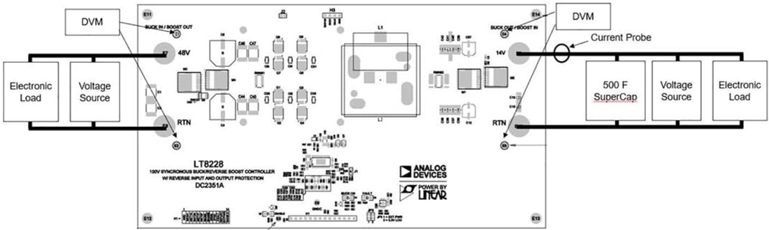 Tabelle - Analog Devices Inc. DC2351A Demonstrationsschaltung für LT8228 Controller