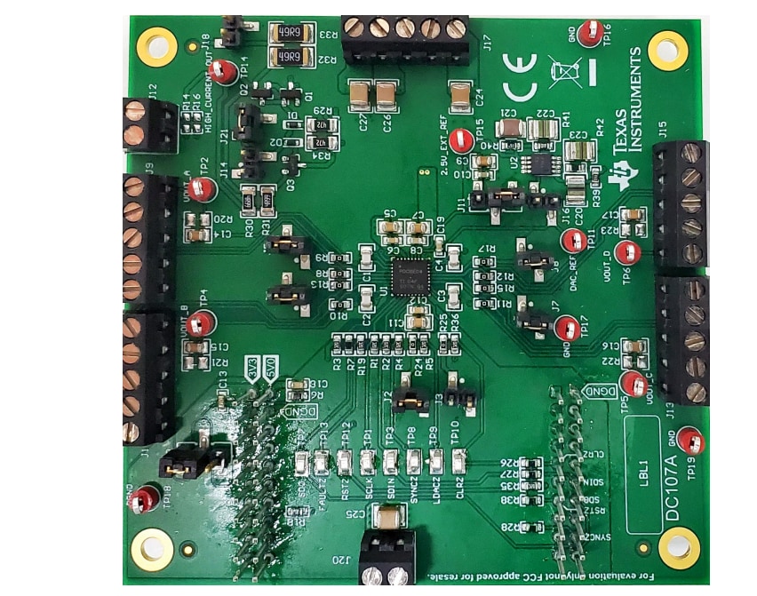 Texas Instruments BP-DAC81402EVM und BP-DAC61404EVM Evaluierungsmodule