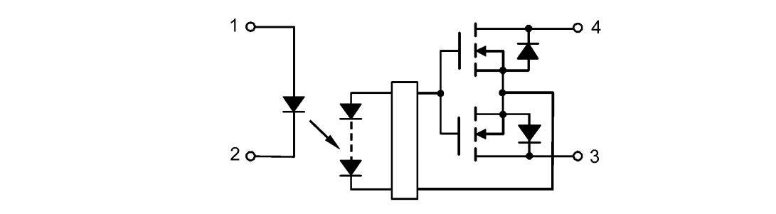 Applikations-Schaltungsdiagramm - Toshiba TLP3149 Fotorelais