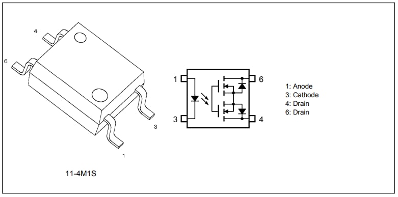Toshiba TLP170AM und TLP170GM Fotorelais