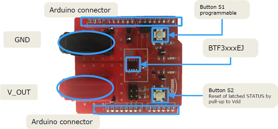 Infineon Technologies BTF3080EJ Demonstrationsboard