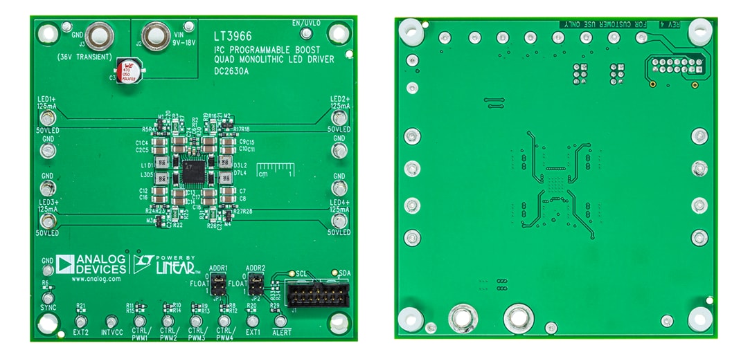 Analog Devices Inc. LT3966 DC2630A-Demonstrationsboard