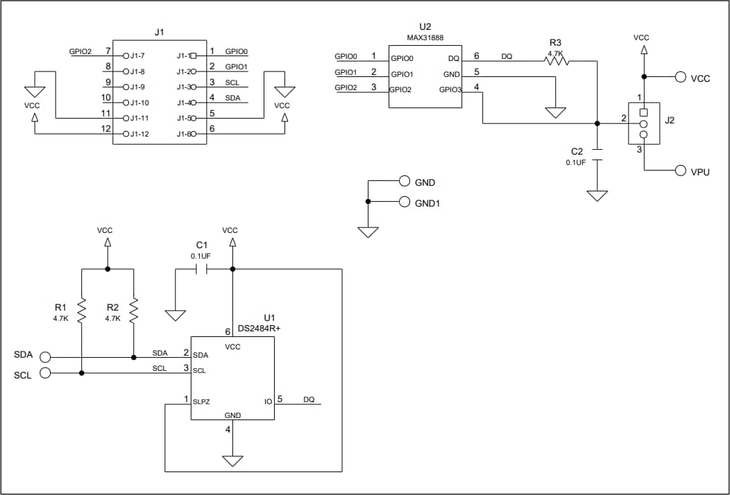 Analog Devices Inc. MAX31888 Evaluierungssystem Analog Devices Inc. MAX31888 Evaluierungssystem
