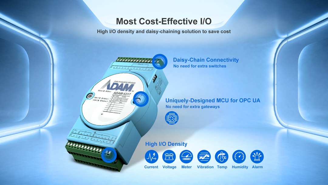Advantech ADAM-6300 OPC UA Ethernet-I/O-Module