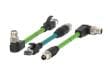 M12 X-Code-Kabelsätze und M12 X-Code-zu-RJ45-Kabelsätze
