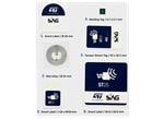 STMicroelectronics ST25-TAG-BAG-AB Satz von NFC-Tags der ST25TV-Baureihe