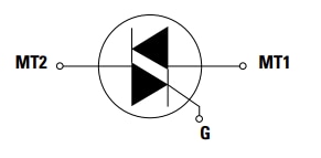 Schaltplan - Littelfuse QJxx35xH4 35-A-Alternistor-TRIACs