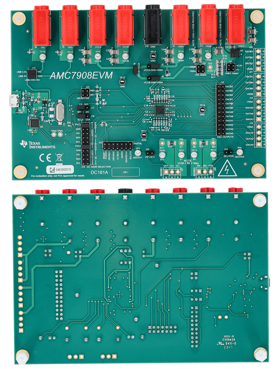 Texas Instruments AMC7908EVM Evaluierungsmodul