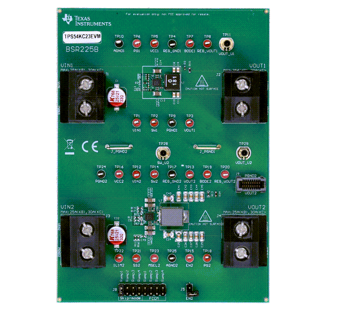 Texas Instruments TPS54KC23EVM Evaluierungsmodul