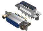 Positronic Kompatible Press-Fit-D-Sub-Steckverbinder