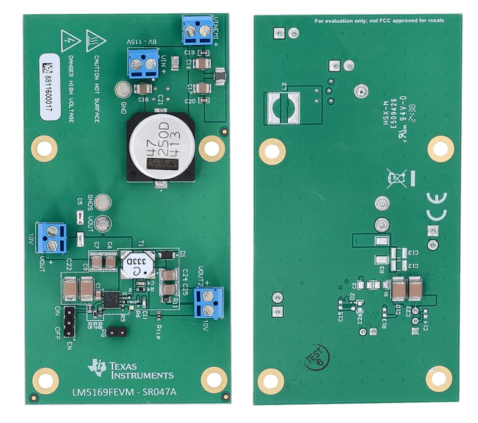 Texas Instruments LM5169FEVM Evaluierungsmodul