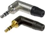 NEUTRIK 3.5mm Right-Angle Stereo Plugs