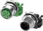 Phoenix Contact M12 Device Connectors for Soldering Processes