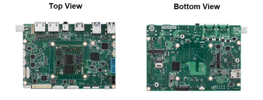 Mechanical Drawing - Advantech MIO-5355 AI Application Single-Board Computer