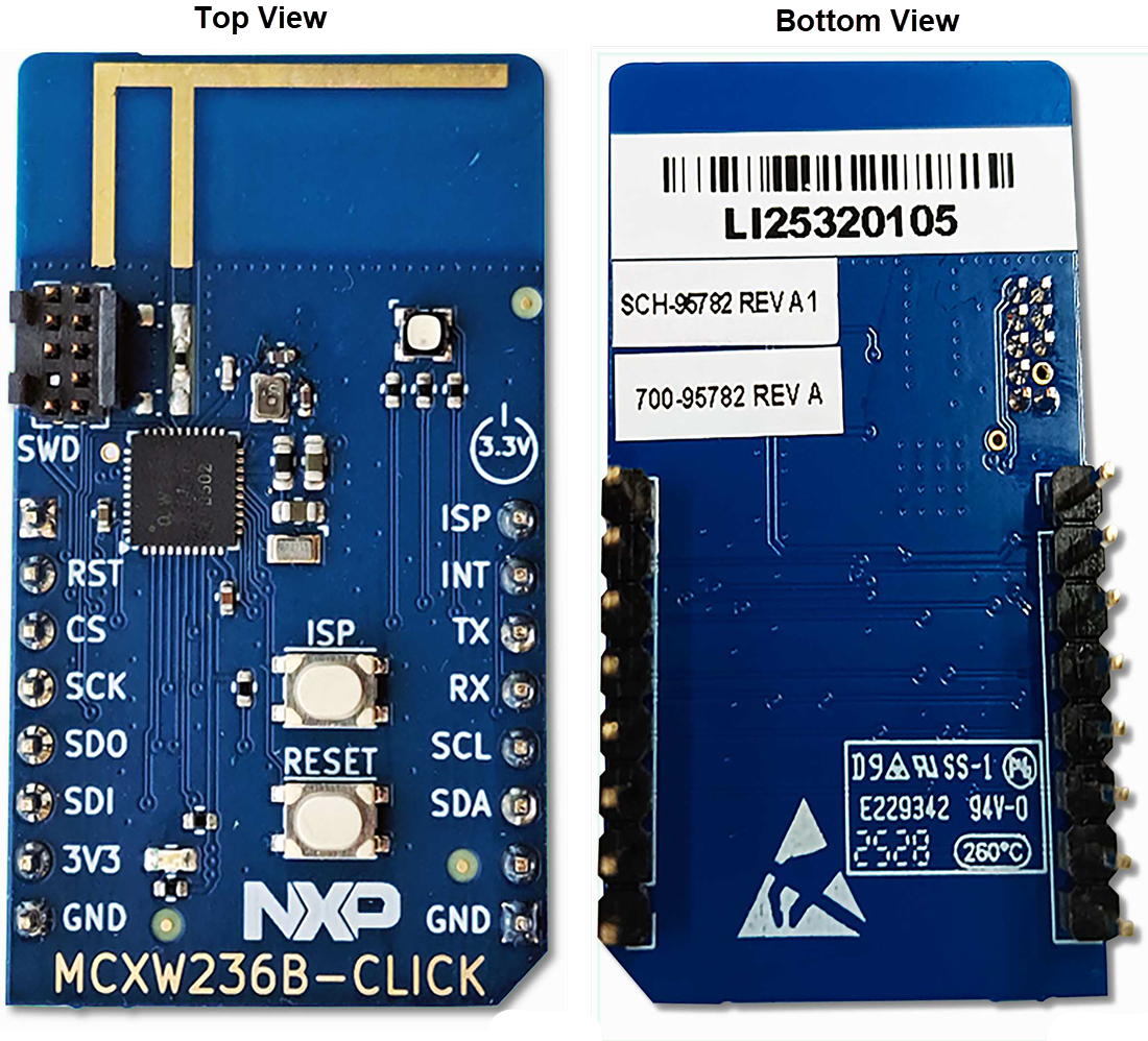 NXP Semiconductors MCXW236B-CLICK Add-on-Board