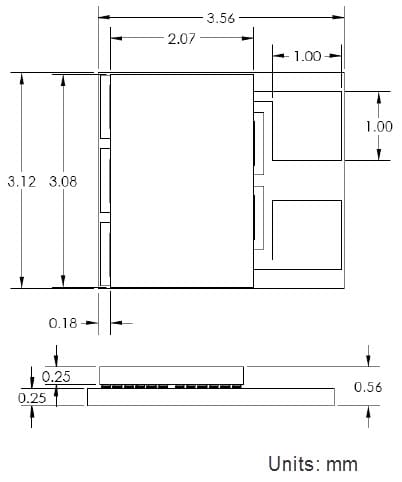HV56 Dimensions