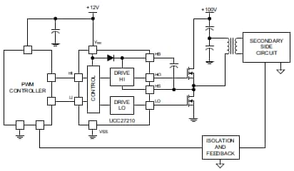 UCC27210 Application Diagram