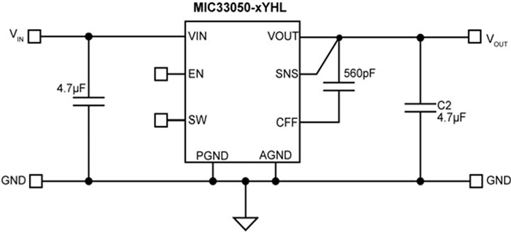 Micrel’s 600-mA switching dc-dc solution Micrel’s 600-mA switching dc-dc solution