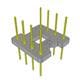 Samtec ACRK-22-03-G-T-C-P-1